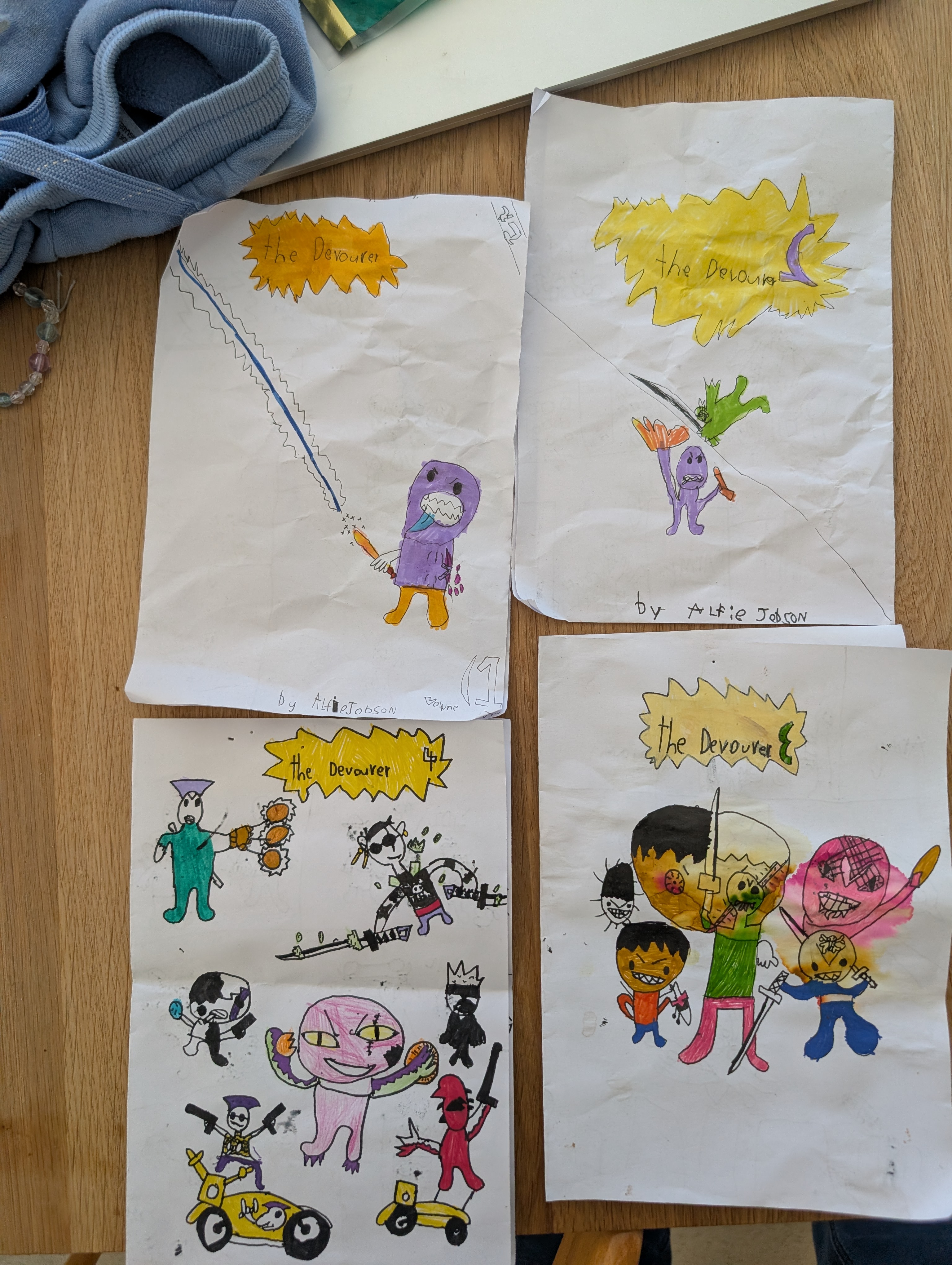 All 4 covers together